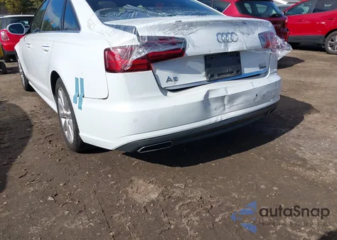2016 Audi A6 2.0T Premium Plus z USA, uszkodzony, nr VIN WAUGFAFC3GN087388